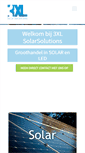 Mobile Screenshot of 3xl-solarsolutions.com